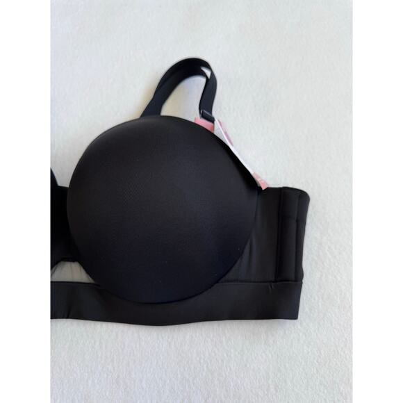 Cacique Black Strapless Plunge Bra 44B NWT Multi-Way Comfort Bliss - Picture 6 of 11